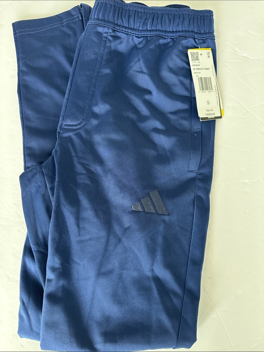 adidas Blue Kids Jogger Sweatpants